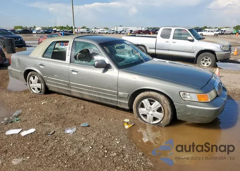 2002 Mercury Grand Marquis Gs из США, поврежденный, VIN 2MEFM74W22X619515
